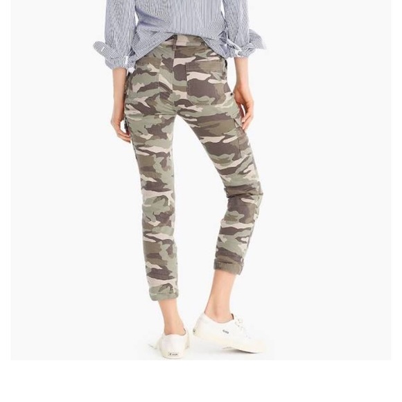 j crew women's cargo pants